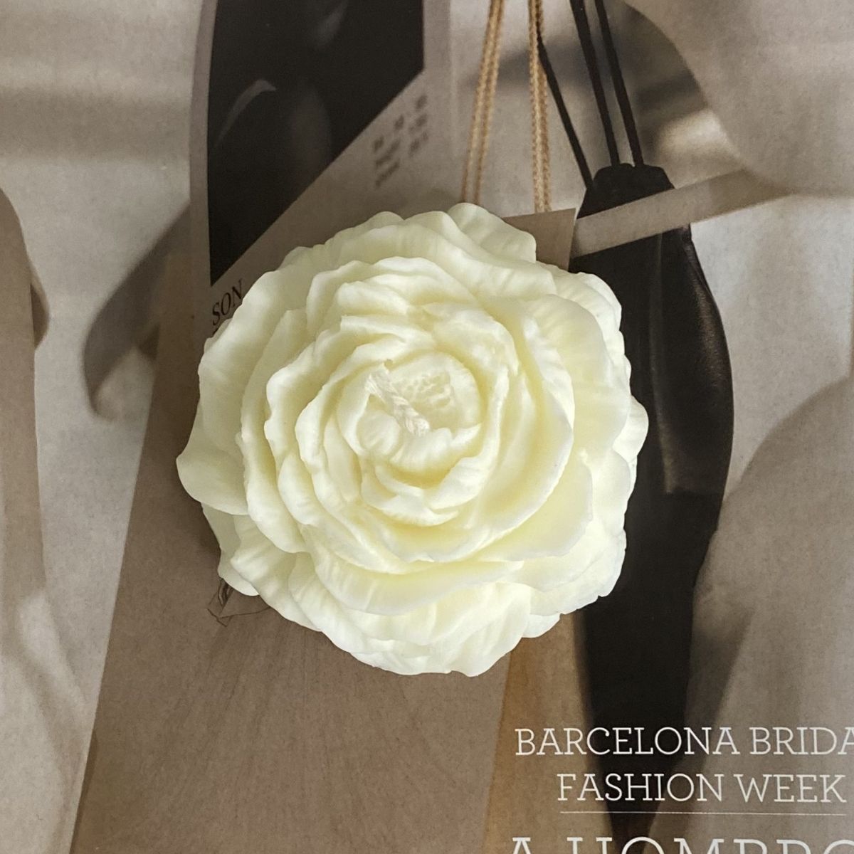 Vela Flor de Peonía